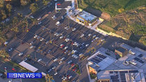 Baby killed, five-year-old seriously injured in car park crash Baby killed, five-year-old seriously injured in car park crash