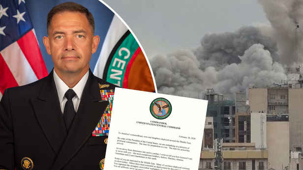 Admiral's message to US troops before attack makes chilling intentions clear Admiral's message to US troops before attack makes chilling intentions clear