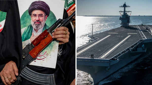 Ayatollah's gruesome injuries revealed as US plans for 'military control'