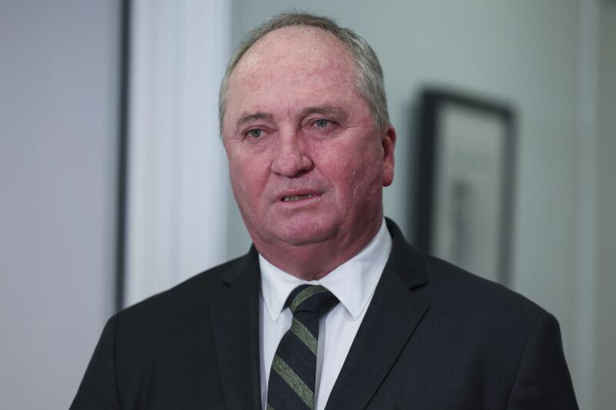 Barnaby Joyce snubs the Nationals but insists he remains a member of the party - for now