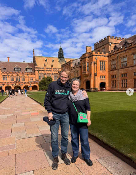 Former Australian of the Year's health 'a bit tougher' in brain cancer battle