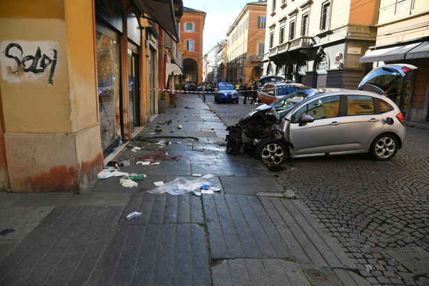 Four people fighting for life after driver plows into pedestrians in Italy