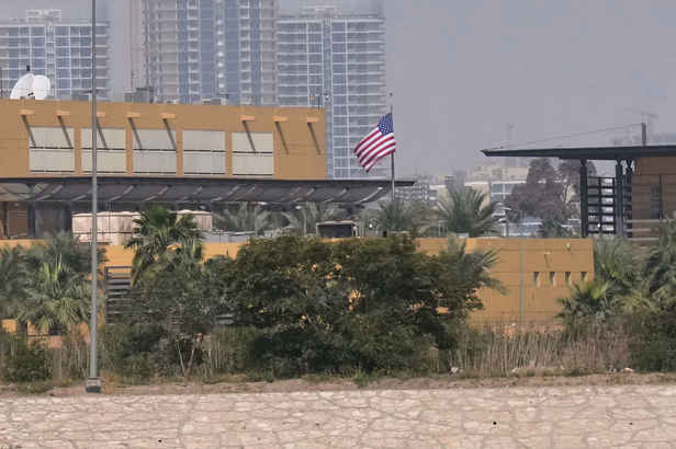 Missile strikes helipad inside US Embassy compound in Baghdad