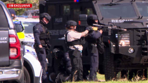 More than a dozen people arrested at gunpoint in Melbourne