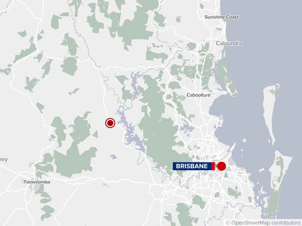 One dead, one seriously injured after crash north-west of Brisbane