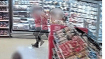 Shocking footage of attack on Coles worker