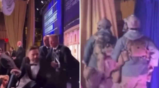 Startling footage of moment Trump, Vance rushed to safety emerges