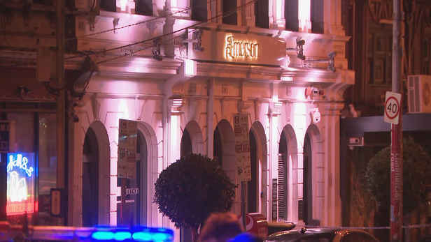 Terrified patrons caught up in drive-by shooting at popular bar 