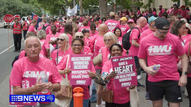 Thousands of health workers to strike in Victoria