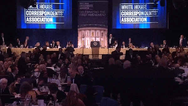 Trump rushed to safety after 'shots fired' at White House dinner