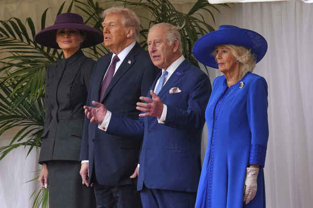 Trumps welcomed by royal family for start of historic second UK state visit Trumps welcomed by royal family for start of historic second UK state visit