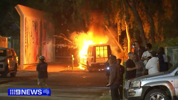 Woman accused of setting police car on fire during Alice Springs riot