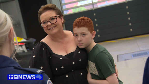 Young boy recognised with bravery award for helping save mum's life